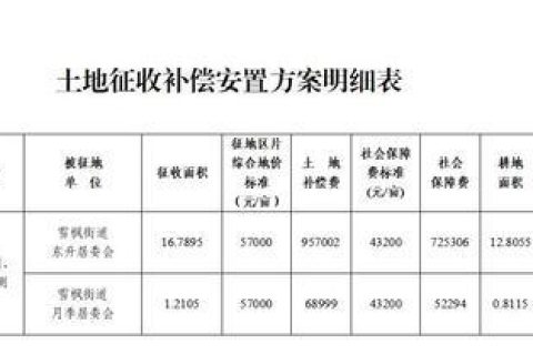 2021年失地农民补偿标准最新概览与深度分析