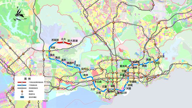 深圳地铁最新线路图全面概览