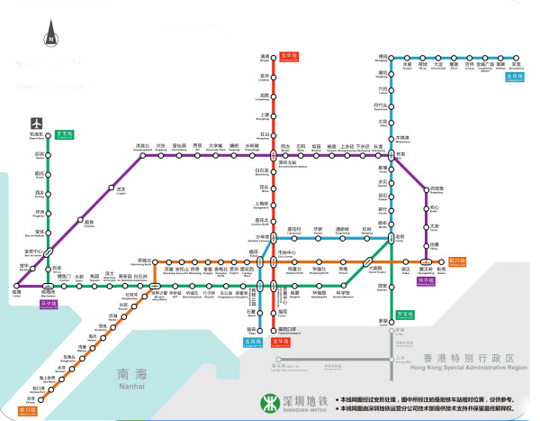 深圳地铁线路图最新细节公布与未来展望